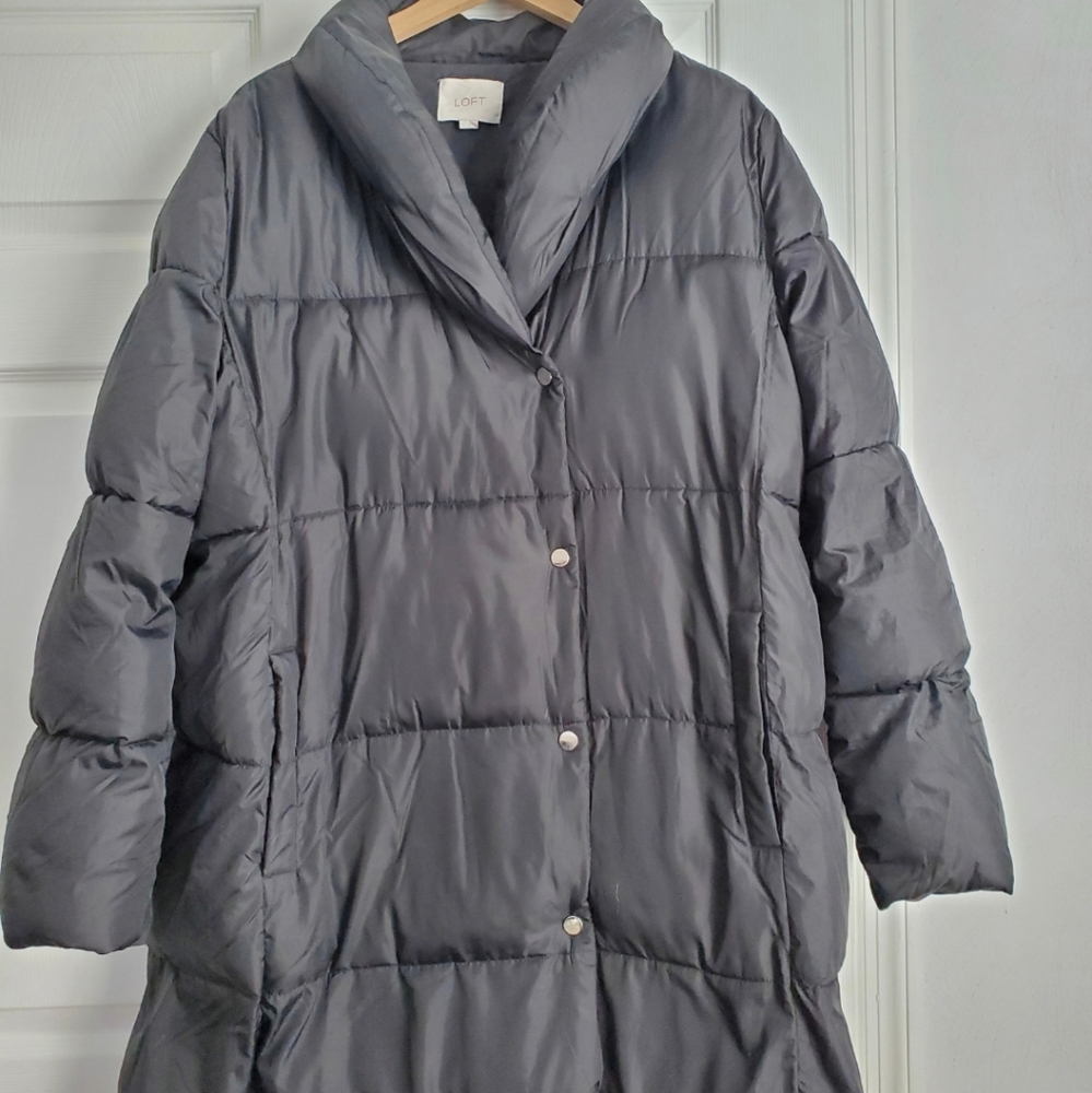 Loft puffer coat